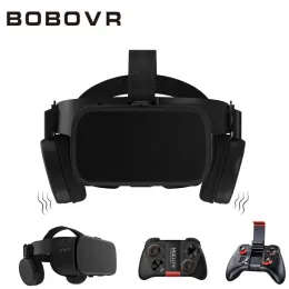 장치 Bobo VR Z6 3D 안경 스마트 폰을위한 가상 현실 검은 Google Cardboard VR 헤드셋 헬멧 스테레오 Android 4.76.2 '