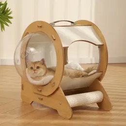 Mats Cat Liter Four Seasons Universal Summer Cat Bed Pet Cat House Capsule Space Capsule zawieszony kota letnie koty