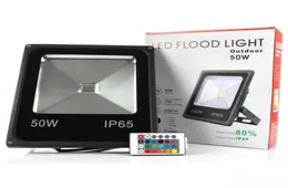 AC85V265V LED Flood Light 10W 20W 30W 50W RGB防水IP65リフレクターLED Floodlight Garden Spotlight Outdoor Spot Lamp 2105519