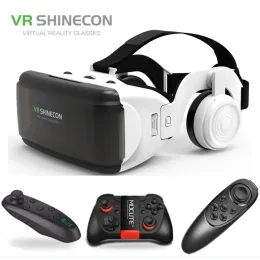 デバイスVRメガネShinecon Pro Virtual Reality 3D VR Glasses Google Cardboard Headset Smart Phones用仮想メガネios Android 46。