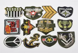 120PCSSet Camouflage Armband Abzeichen Stickerei Magic Chapter Patch7744302