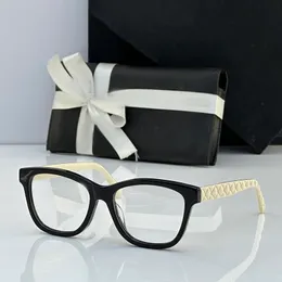 Retro Hight Quality Luxury Solglasögon Optisk dator Läsglasögon Fashion Women Anti Blue Cat Eye Glasses Frame CH3443 Överdimensionerad Square Lesebrille