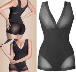 Högkvalitativ Lady Slant Burn Fat Briefs Shapewear Mage Slim Bodysuit Full Body Shaper 4739082