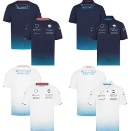 F1 2024 Team T-Shirt Formül 1 Yarış Sürücüsü Polo Gömlek T-Shirt Yaz Hayranları Mens Zip Forma Üstleri Yarış Sporları Unisex T-Shirts Custom