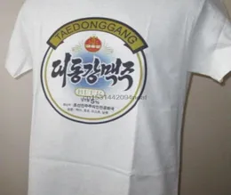 Men039s camisetas taedonggang t camisa asiática lager cerveja logotipo dprk coreia vestuário gráfico t masculino amp feminino 433men039s5123447