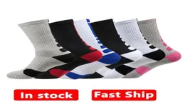 2PCS1PAIR USA Professional Elite Basketball Socks Long Kne Athletic Sport Socks Men Fashion Compression Thermal Winter Socks Who4734081