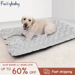 MATS FURRYBABAY Large Dog Bed Mat Mat Foam House Removable Wadeable Luxury Sofa Bed for Small Medium Light Pet Suppl