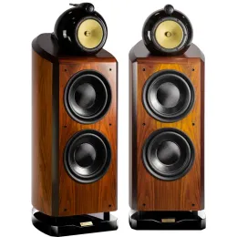 Alto-falantes de três vias, 4 unidades, duplo, 10 polegadas, woofer, hifi, hiend, alto-falante de chão, grande sistema de home theater (par)