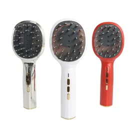 2024 Wireless Cordless Led Energy Hair Comb Led Hair Therapy Comb Hair Growth Comb Led Red Scalp Massage Laser Scalp Brush