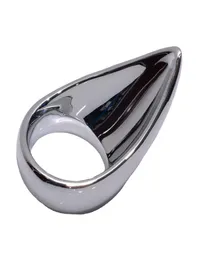 1 szt. Metalowy pierścionek penis łza zbity zabawki seksualne dla mężczyzn Juguety seksualne dla dorosłych zabawki seksualne dla mężczyzn pierścień kutasa Y18928045201602