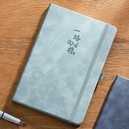 huianita Notizbuch, minimalistisches Notizbuch im Instagram-Stil, für Studenten, weiches Leder, Business-Tagebuch, Meeting-Rekordbuch
