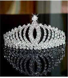 Tiaras e coroas de cristal, acessórios para cabelo de casamento, tiara de noiva, coroa de casamento, enfeites de cabelo para noivas, acessório barato 4730658