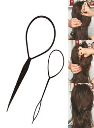 Whole2PCSLOTスタイリングツールヘアスタイリングトプシーテールヘアブレーキングマシンクリップヘアカーラーの髪の髪型
