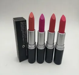 DHL New Matte Lipstick Makeup Luster Retro Lipsticks Frost Sexy Lipsticks 3G 24 Colors with English Name4692558