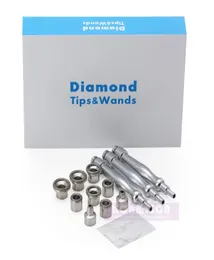 Diamond Dermabrasion Tips med 3st Microdermabrasion Wands och 9st Tips 1441023