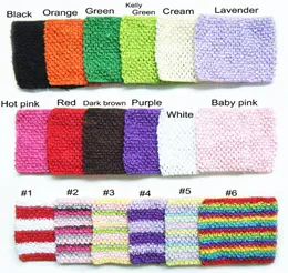 6x6 inches small size corchet tube tutu tops crochet pettiskirt tutu tops mixed colors5921694