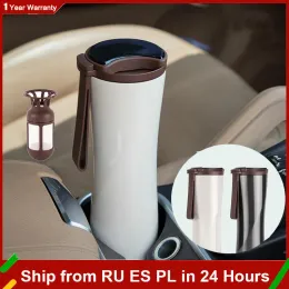 التحكم الأصلي Mijia Smart Travel Mug Moka Coffee Cuper Tumbler 430ml Stainsal Steeld Fethal Bottle Bottle