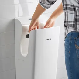 AIKE 7-10s Автоматическая сушилка для рук Высокоскоростная струйная сушилка для рук для коммерческой ванной комнаты Модель бытовой техники AK2030S 240228