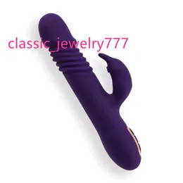Female masturbator automatic retractable adult sex toys female electric spray vibratory massage stick insert sexual arousal toy