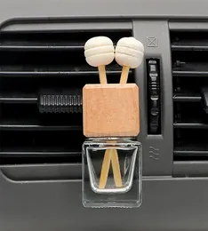 Auto Lufterfrischer Parfüm Flasche 8ML Mit Clip Ornament Cube Parfüm Flaschen Lufterfrischer Für Ätherische Öle Diffusor Duft 8475623