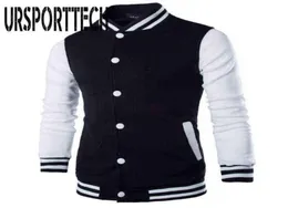 Nya män pojke baseball uniform jacka män modedesign svart män smal fit college varsity jacka män varumärke stilfull veste homme y21950773