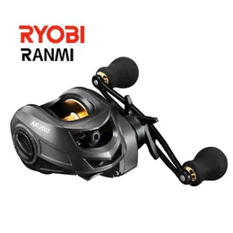 ボート釣り竿Ryobi ranmi ak baitcasting釣りリールライトベイトキャスターリールyq240301