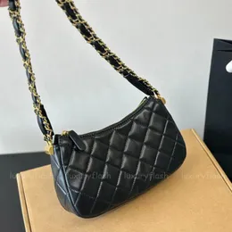 Womens Shoulder Bag Hobo Designer Totes Bag Handbags Black Luxury Classic 23K Fashion Woman Leather Purses