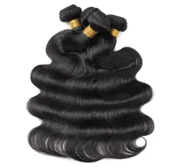 Ishow Extensões de Cabelo Virgem Brasileiro Água Em Linha Reta 10 PCS Peruano Onda Do Corpo Solto Pacotes de Cabelo Humano Tramas para As Mulheres Malaio3180002