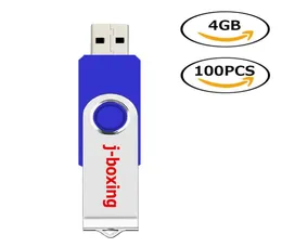 파란색 벌크 100pcs 회전 USB 20 플래시 드라이브 썸 펜 드라이브 64MB32GB 메모리 스틱 컴퓨터 노트북 MacBook 용 썸 스토리지 T9299554