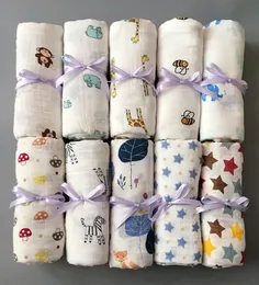 Top quality Infant muslin blanket INS baby swaddle wrap blanket towelling baby spring summer Swaddlin Cactus animal 115115cm 70 s8818138