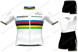 Dünya 2021 Hızlı Adım Bisiklet Giysileri Julian Alaphilippe Bisiklet Jersey Set Yol Bisikleti Takım Koyu Şüphesi Maillot Cyclisme7838909