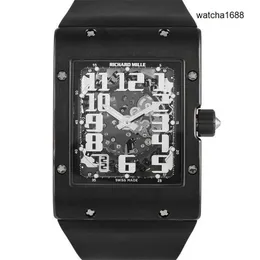Часы с бриллиантами Дизайнерские наручные часы RM Наручные часы RM016 Очень плоские часы RM016