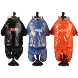 Rompers 2023 Winter Overalls for Dogs Thicken Down Parkas Coat Waterproof Jacket Fashion SXXL Designer Warm Pet Clothes for Yorkies