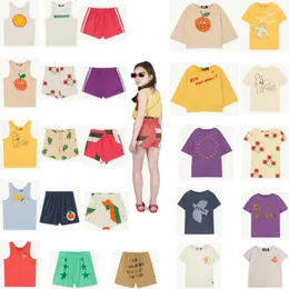 Clothing Sets Kids Clothes Set 2024 Spring Summer The StRafina Boys Girls Animals Tank Shorts Baby Top Tee T Shirt Children Short Pants