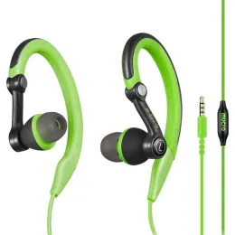 Kulaklıklar Haweel Mucro MB232 INEAR Sport Earbuds Earhook Kablolu Stereo Kulaklıklar Jogging Gym için