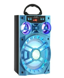 VOBERRY Multifunctional Bluetooth Speaker Big Drive Unit Bass Colorful Backlight Music Player with USBTFAUXFM Bluetooth Speake2104313