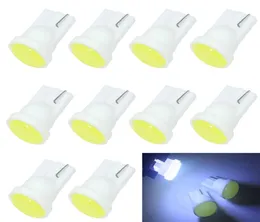 100pcs T10 194 W5W LED CAR STARK LIGHT 501 WY5W 1 COB LED WEDGE INTERIOR DOME LAMP Auto TUTO SIDE SIDE LICK PLAT