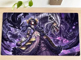 Kuddar Yugioh Playmat Underworld Goddess of the Closed World TCG CCG MAT Trading Card Game Mat Table Desk Mouse Pad Gaming Play Mat