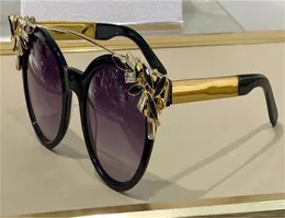fashion pop sunglasses VIVY cateye frame with detachable metal crystal decorative beams Exaggerated and lowkey style uv400 lens2988336