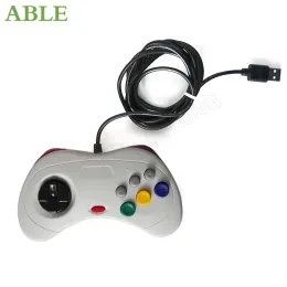 Games Sega Saturn Controller Wired Gamepad 6 Buttons