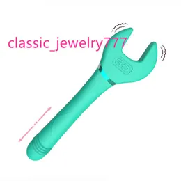 Wrench Vibrator Automatic Telescopic Dildo Hammer Massage Stick Clitoris Stimulation Masturbator Sex Toy For Female