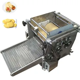 Piccola macchina circolare per la formatura di torte di mais Macchina per fare tortilla messicana completamente automatica