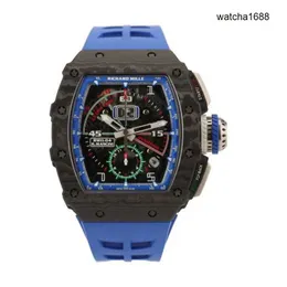 Diamond Watch Designer Wristwatch RM Wrist Watch Automatic Mechanical Tourbillon Automatic Mechanical Watches RM11-04 Series Carbon Fiber RM11-04 CA/158