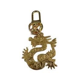 Dragon Keychain Exquisite Pendant luxury Designer Key Chain classic Car Keychains Women Buckle jewelry Keyring Bags Pendants Gift CSD2403016-8