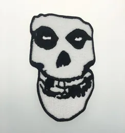 Famous Old School PUNK Embroidered Iron On Patch Motorcycle Punk Music Biker Patch DIY SKULL Applique Embroidery Badge 7129407