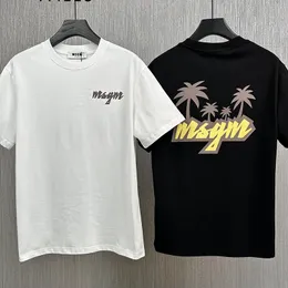 T-shirt da uomo di design MSGM T-shirt da coppia MSGM di moda T-shirt classica girocollo C1 Camicia casual abbigliamento T-shirt a maniche corte di lusso Top in cotone estivo CHD2403011-12