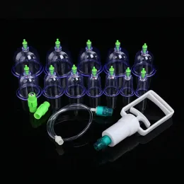Tool Medical Chinese Vacuum Body Cupping Massager Therapy Cans Vacuum Cupping Slimming Body Massager Relax Banks Tank