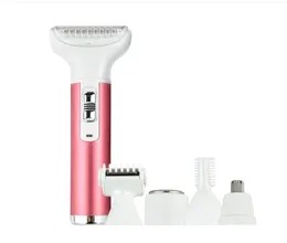 5 na 1 Kobiety Usuwanie włosów Shaver Lady Electric Shaving Machine Mini Trimmer Razor BIKINI TRIMMER DO BEABROW FUBRarm5587430