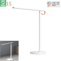 Control Newest Xiaomi Mijia Smart Remote Control Table Desk Lamp 1S 4 Lighting Modes Dimming Reading Light Lamp With Mijia HomeKit APP