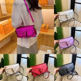 Shoulder Bags women y2k bag crossbody bags designer purse handbag Bright color Leather Small Square Messenger Bag Top Handle Shoulder Bags 230615 T240301